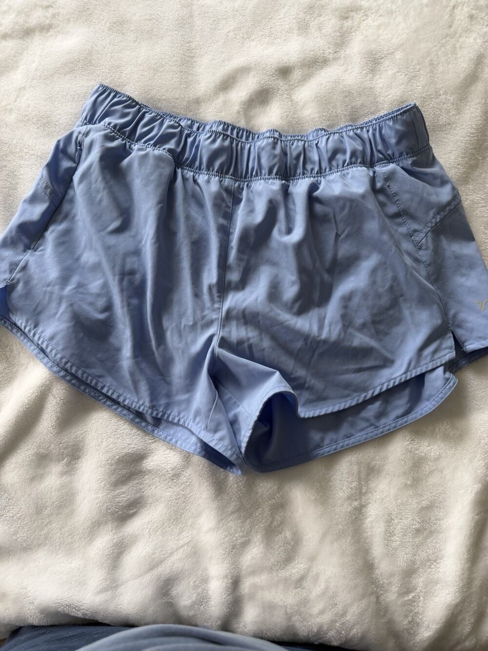 Old Navy Women's Active Powersoft Shorts Blue Sz M
